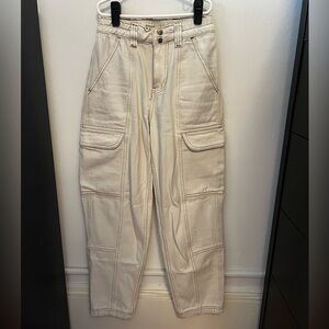 Pacsun Off-White Cargo Pants